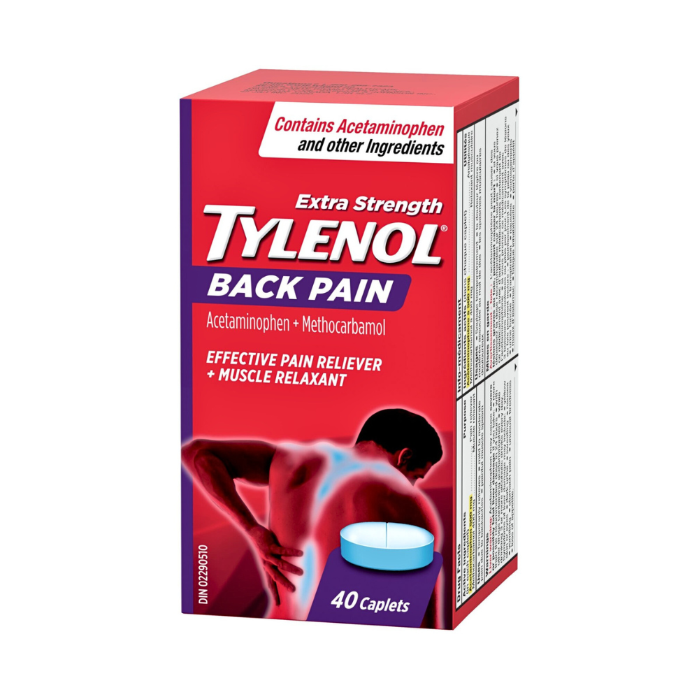 Extra Strength Back Pain Relief & Muscle Relaxant Fast, Long-Lasting Comfort