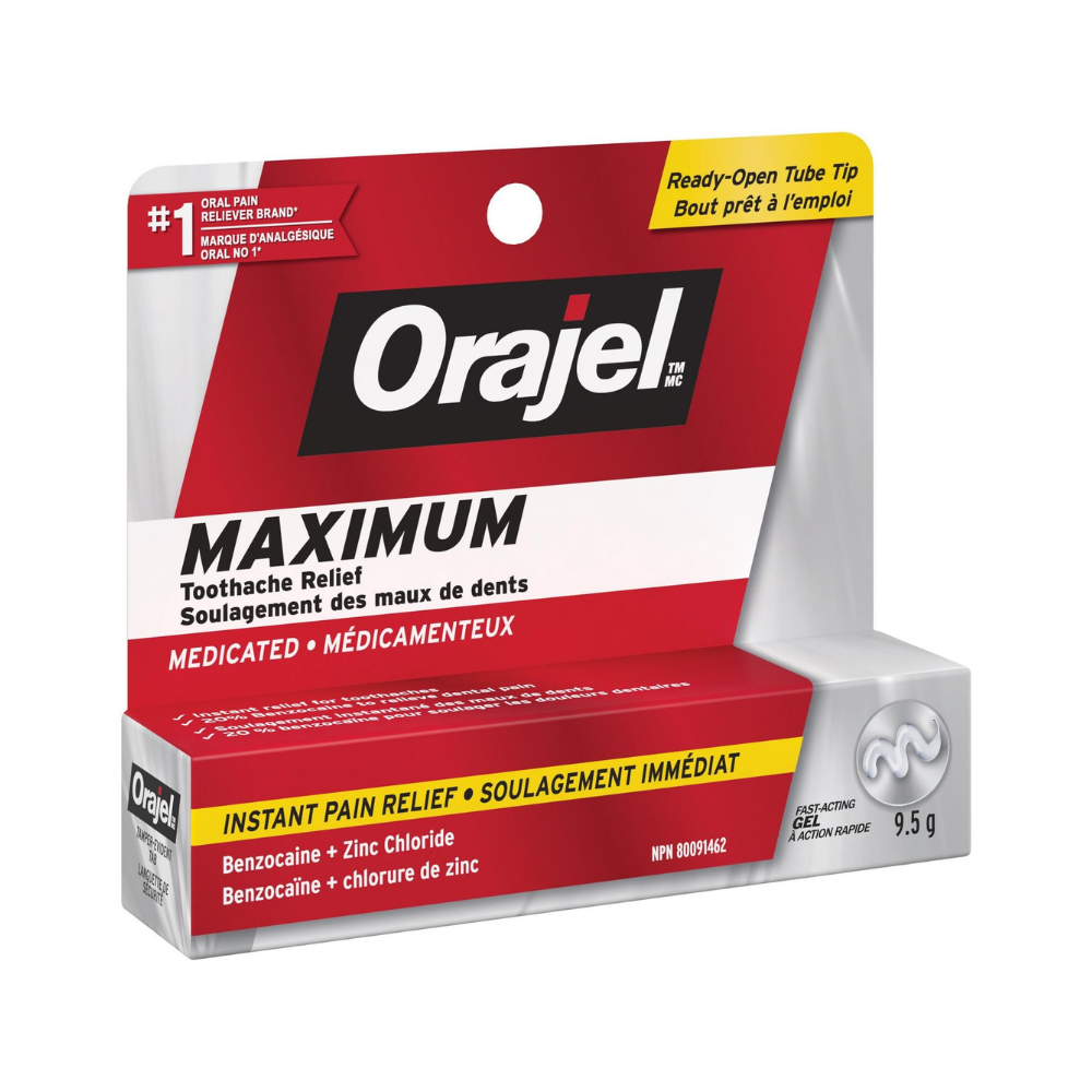 Fast Toothache & Gum Pain Relief Double Action Gel
