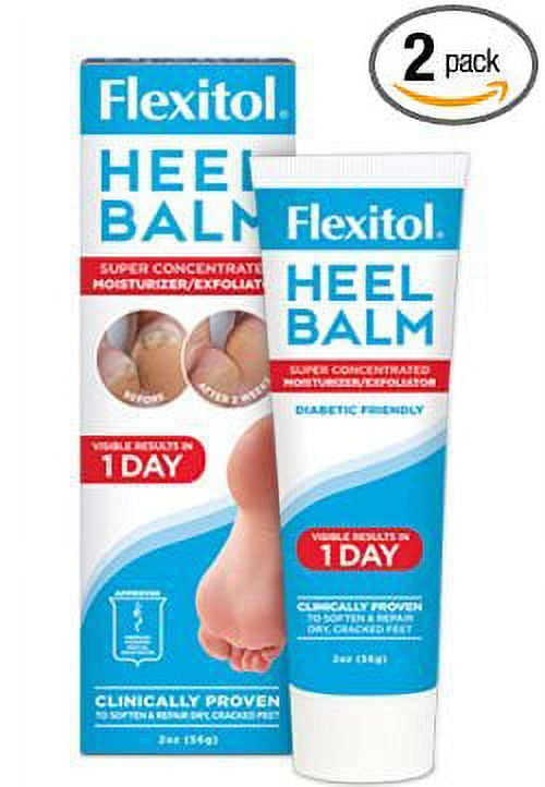 Flexitol Heel Balm 4 oz (Pack of 2)