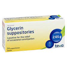 GLYCERIN ADULT 24 SUPPOSITORIESGLYCERIN ADULT 24 SUPPOSITORIES