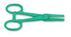 GREEN FORCEP TUBE CLAMP PLASTIC 4 INGREEN FORCEP TUBE CLAMP PLASTIC 4 IN
