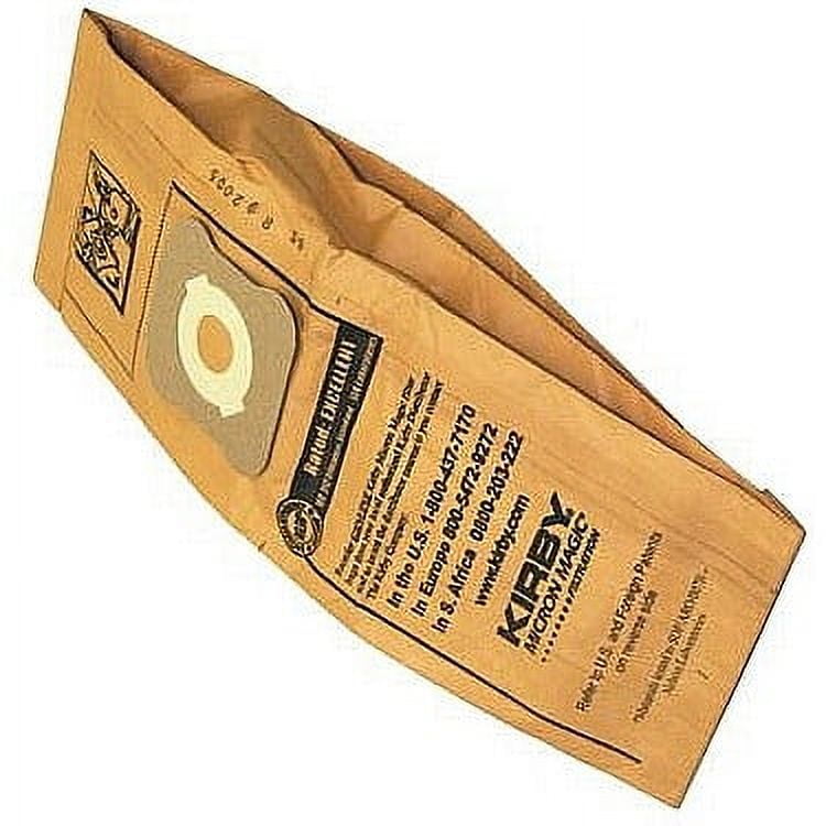Genuine Kirby Generation 4 &amp; 5 G4/5 Micron Magic Vac Bags OEM 197294S 197394A [Single Loose Bag]