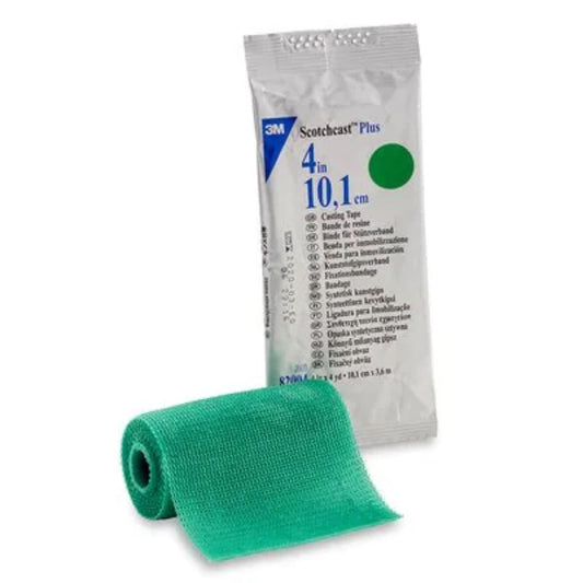 3M™ Scotchcast™ Plus Casting Tape, Green, 4" x 4yds (Box 10 pcs)