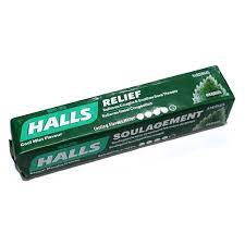 HALLS COUGH DROPS COOLMINTHALLS COUGH DROPS COOLMINT