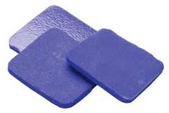 Bx/10 Hydrofera Blue Foam Dressing, Without Border, 4In X 5In