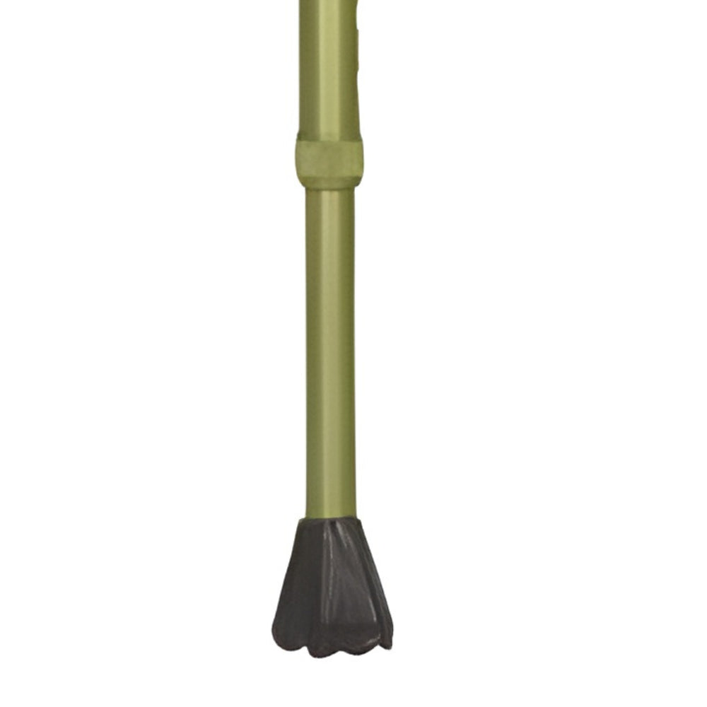 Height adjustable walking cane