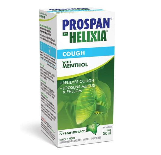 Helixia Prospan Cough Syrup - Menthol - 200ml