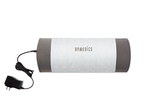 HoMedics Lumbar Pillow  With an Ergonomic Design and 3 Heat Settings