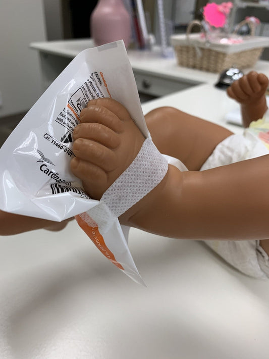 Infant Heel Warmer ~ Do Not Freeze (Pack 100)
