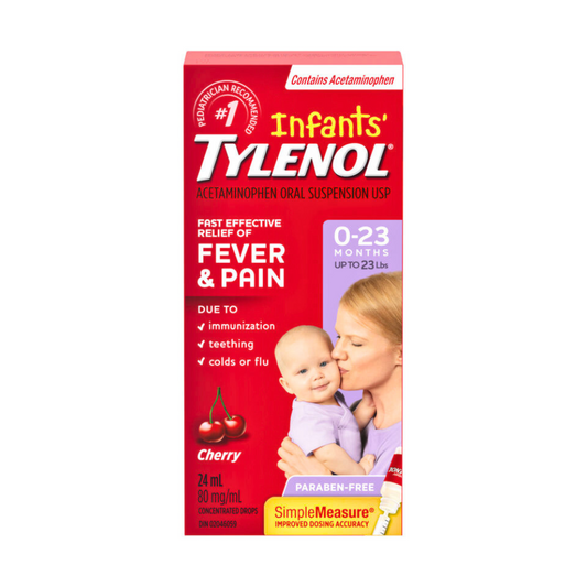 Infants' Medicine, Fever & Pain Drops, Cherry