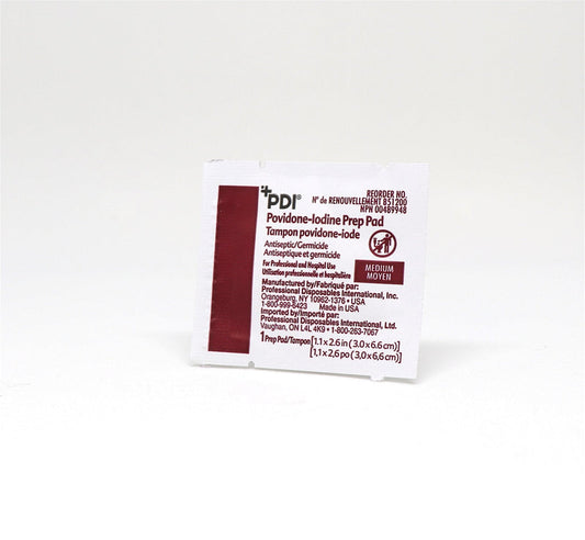 Iodine Prep Pads (Box 100 pcs)