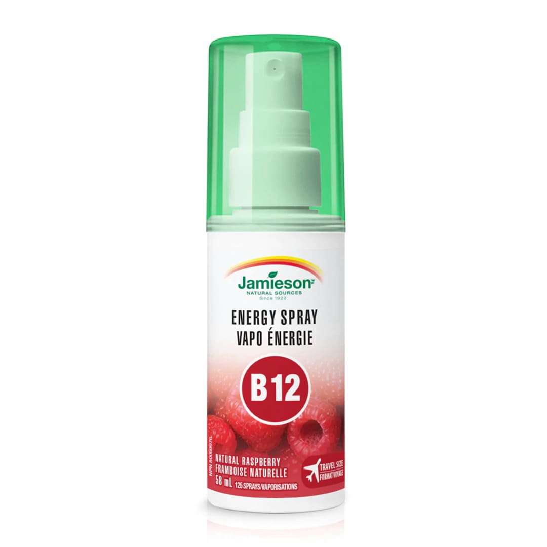 Jamieson Energy Spray Vitamin B12 - Raspberry - 58ml
