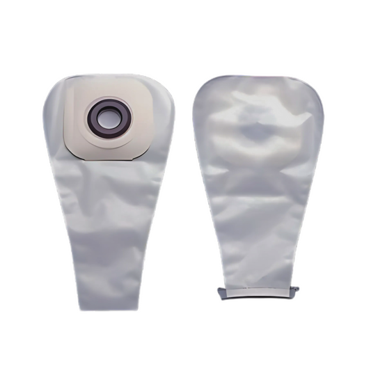 Karaya Tape Border 9" Drainable Pouch Beige Clamp, 7/8" Bx/30