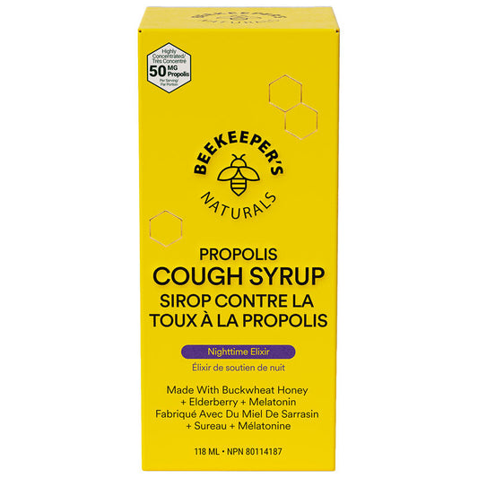 Beekeeper's Naturals Propolis Cough Syrup Night - 118ml