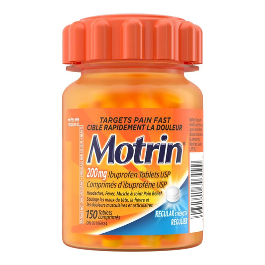 Motrin Regular Strength Tablets - 150's