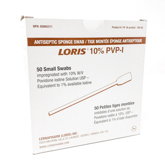 LORIS™ PVP-I Swabstick (Box 50 pcs)