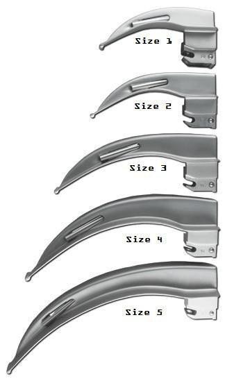 Laryngoscope Blade McIntosh Curved - FIBER-OPTIC