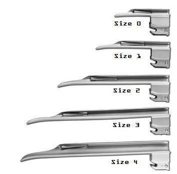 Laryngoscope Blades Miller Straight - CONVENTIONAL