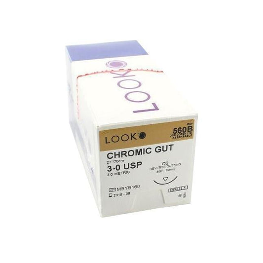 Look™ Sutures - Chromic Gut
