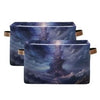 Foldable Large Storage Baskets for Laundry, Toys & More – 2 Pack