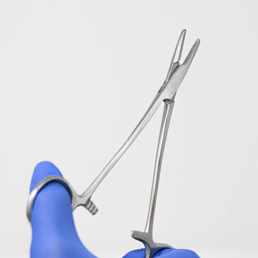 Mayo Hegar Needle Holder, 6" ~ STERILE - Box 100 pcs