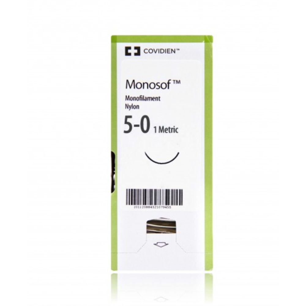 MONOSOF™ Monofilament Nylon Suture SN661 (5-0 w/C-13 Needle)