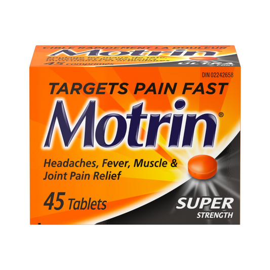 Motrin Super Strength Tablets - 45's