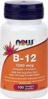 NOW: B-12 1,000 mcg Chewable Lozenges