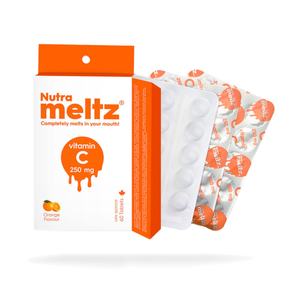 NUTRAMELTZ VITAMIN C 250MG 60 TABS