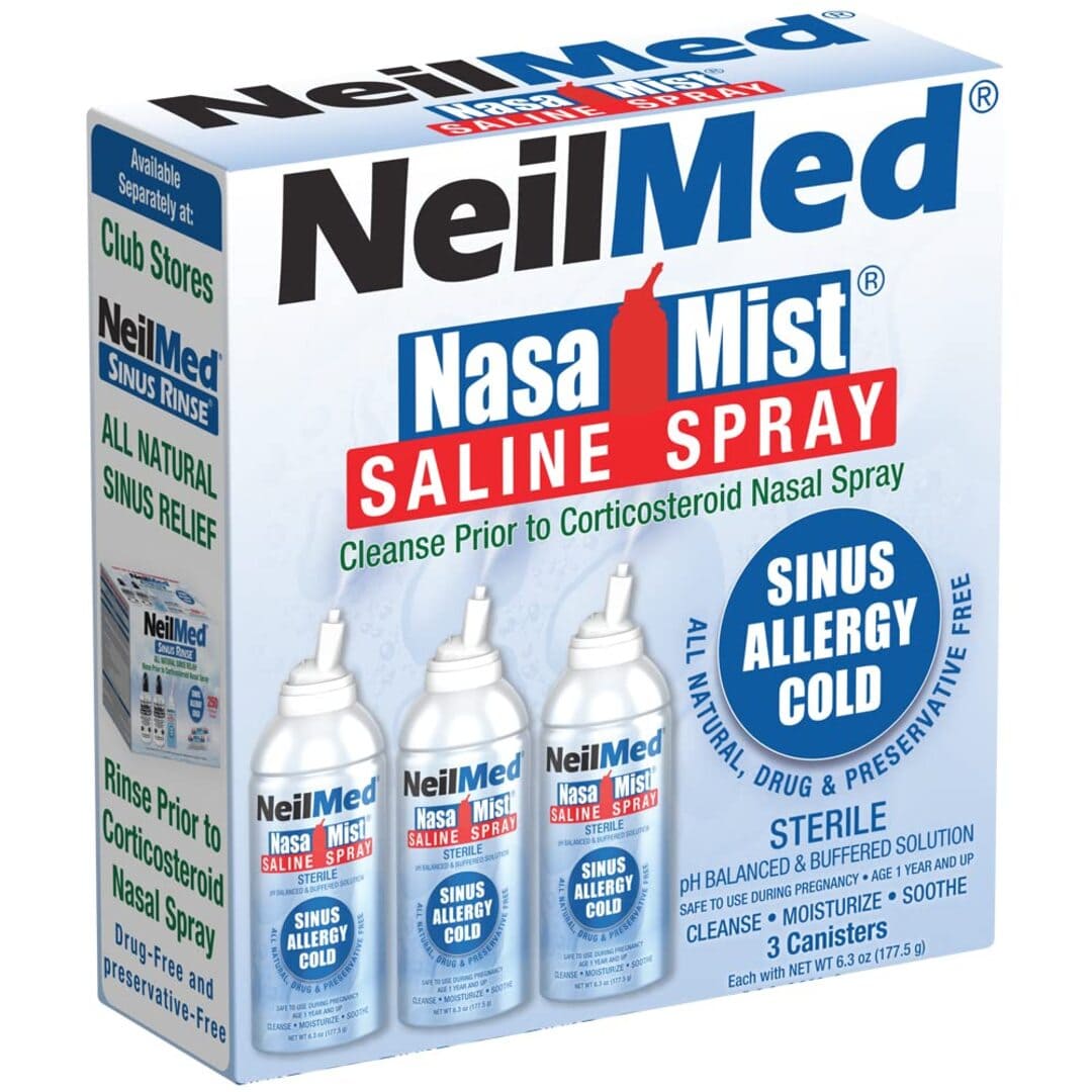 NeilMed NasaMist Saline Spray - Full Stream - 177ml