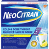 NeoCitran Cold & Sore Throat Night - Lemon - 10s