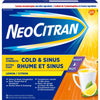 NeoCitran Cold & Sinus Extra Strength Night - Lemon - 10s