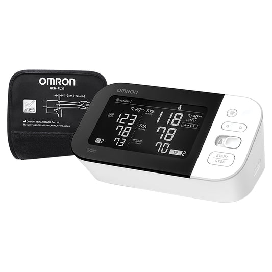 Wireless Upper-Arm BP Monitor with Easy-Wrap ComFit Cuff