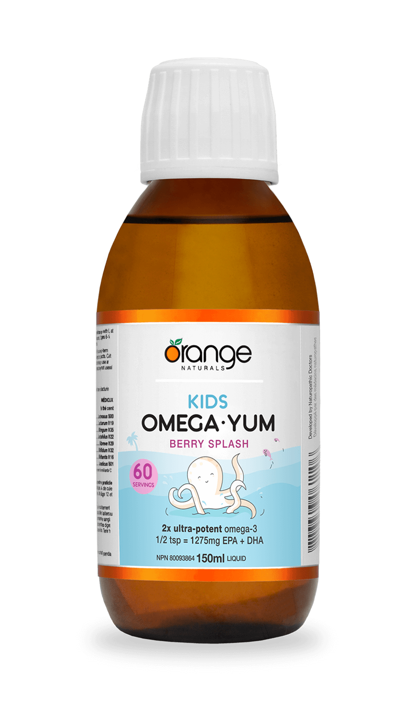Orange Naturals: KIDS Omega-Yum Berry Splash