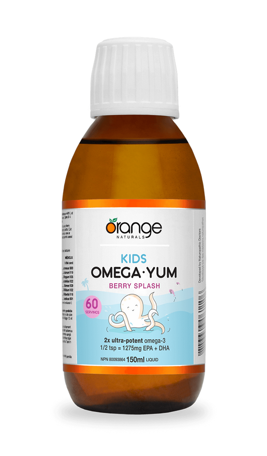 Orange Naturals: KIDS Omega-Yum Berry Splash