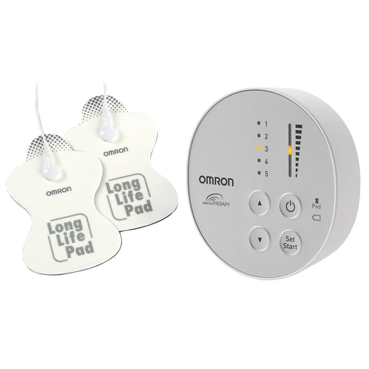 Omron PM400 Pocket Pain Pro Tens Unit &amp; PMLLPAD ElectroTHERAPY Long Life Pads