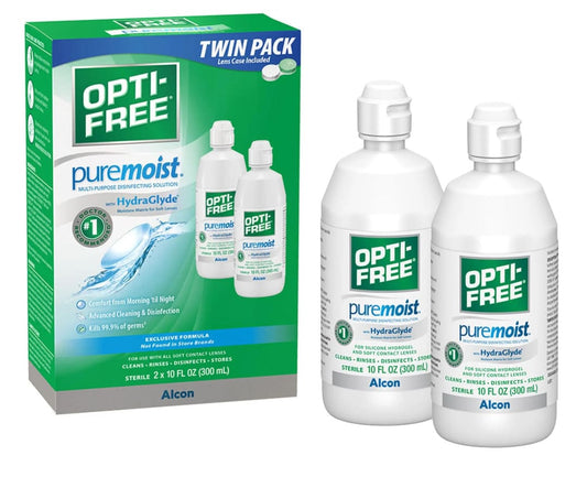 Opti-Free Puremoist Solution - 2 x 300ml