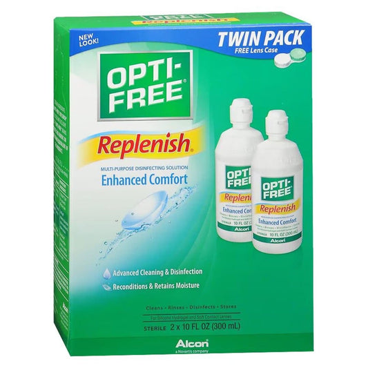 Opti-Free Replenish Solution - 2 x 300ml