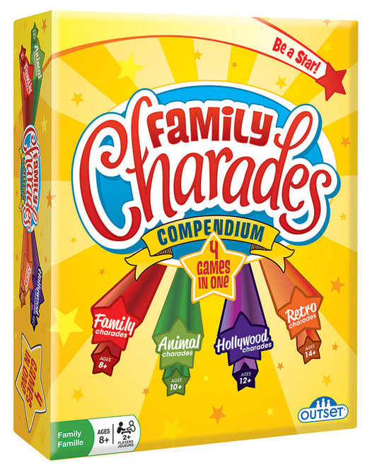 Outset Media Family Charades Compendium MM