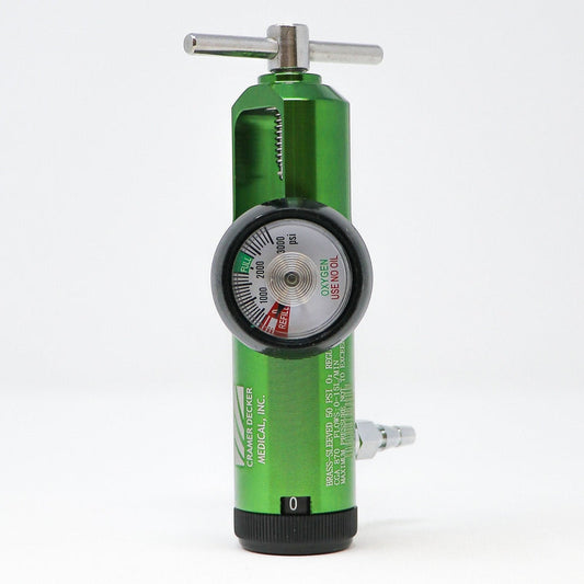Oxygen Regulator ~ Adjustable Brass/Aluminum