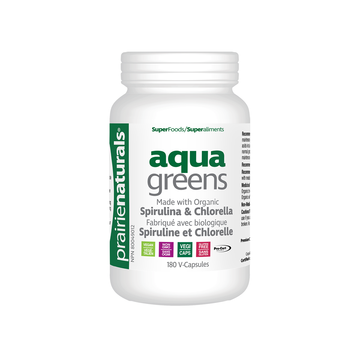 Prairie Naturals: Organic Aqua Greens
