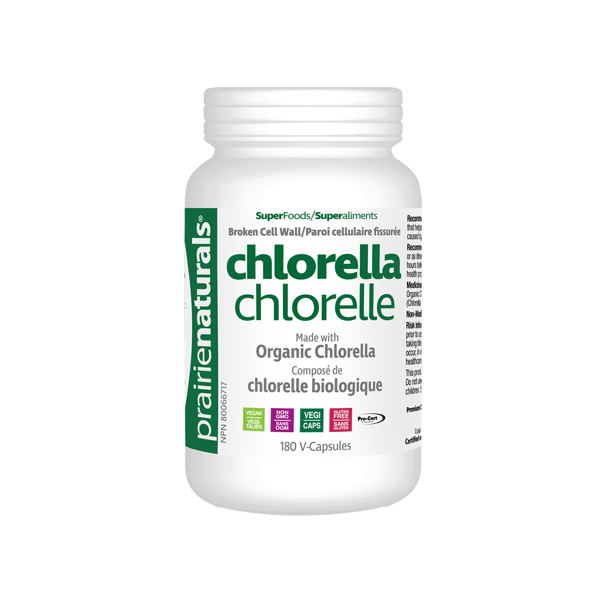 Prairie Naturals: Organic Chlorella