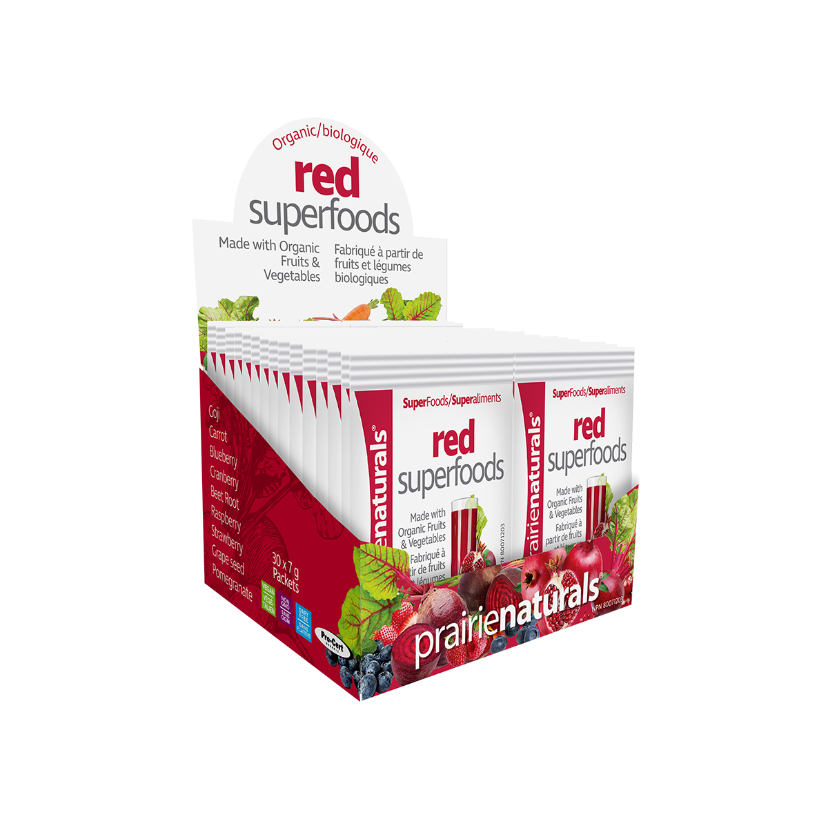 Prairie Naturals: Organic Red Superfoods Individual Packet
