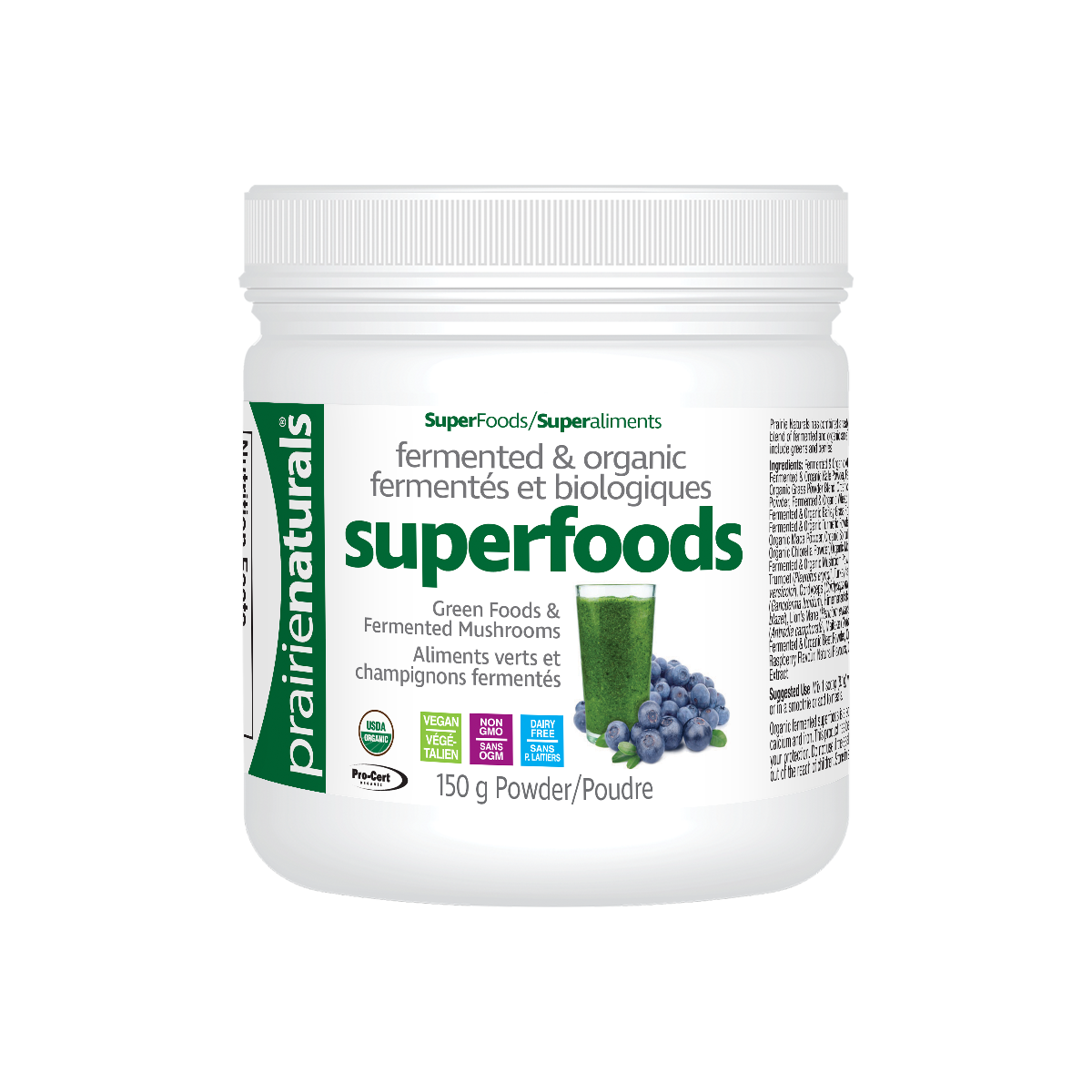 Prairie Naturals: Fermented, Organic Superfoods