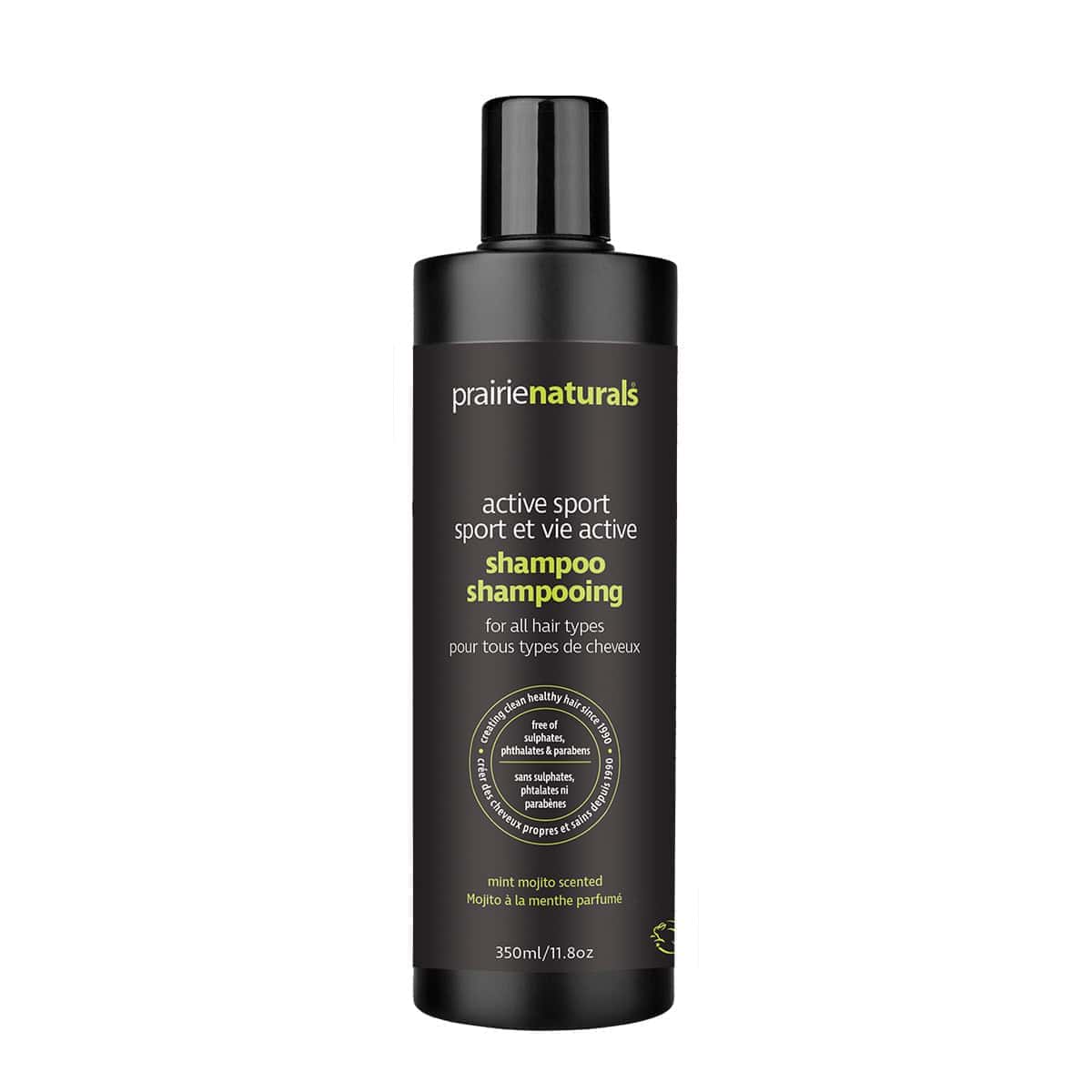 PRAIRIE NATURALS MENS SPORT SHAMPOO 350MLPRAIRIE NATURALS MENS SPORT SHAMPOO 350ML