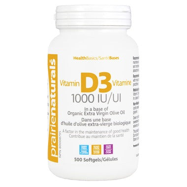 PRAIRIE NATURALS VITAMIN D 1000IUPRAIRIE NATURALS VITAMIN D 1000IU