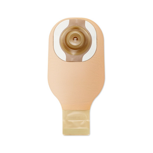 PREMIER CERAPLUS SOFT CONVEX 1-PIECE DRAINABLE POUCH W/ TAPE BORDER, LOCK N ROLL CLOSURE, BEIGE, W/FILTER, CUT UP TO 1IN (25MM) BX/5