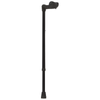Pcp Palm Hndl Cane Adjustable Black Right Hand