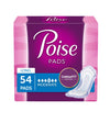 Poise Incontinence Pads - Moderate Absorbency - Long - 54 Count