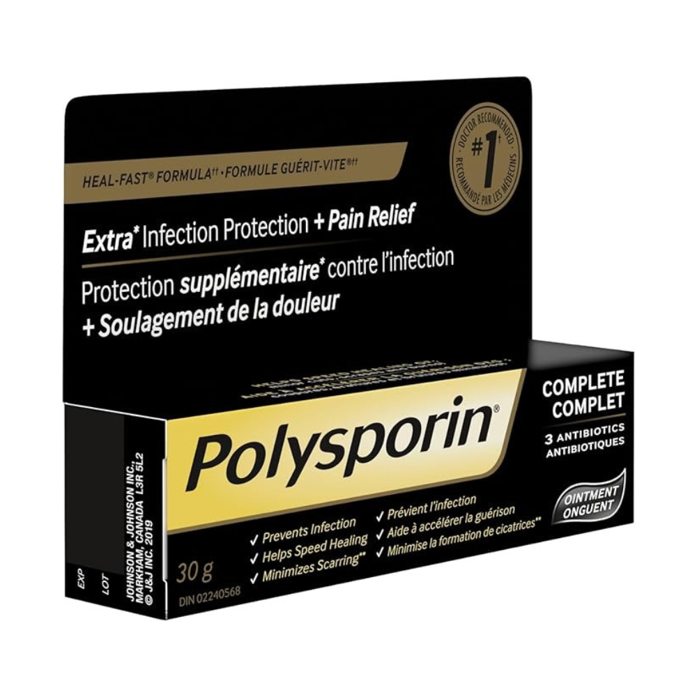 Polysporin Complete Ointment Fast Infection Relief 15g